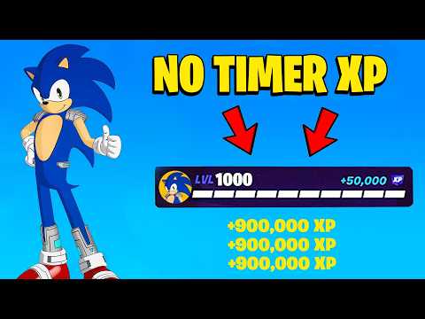 Fortnite *AFK* No Timer BEST XP MAP To Level Up FAST in Chapter 7 Season 4 (125,000 XP!!)