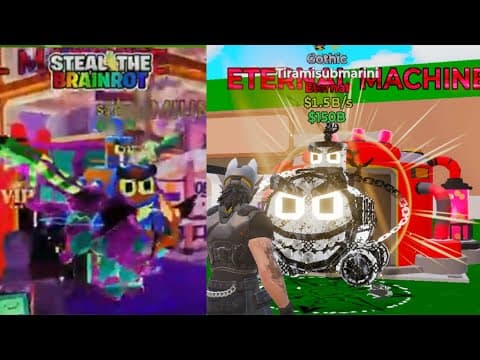 PRO TIP 100% PULL ETERNAL in MACHINE STEAL THE BRAINROT FORTNITE 3 ADMIN ABUSE CODES PRO TIPS 