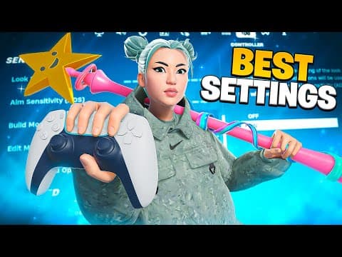 NEW Best Fortnite Chapter 6 Season 4 Controller Settings! (Full Guide + Tutorial)