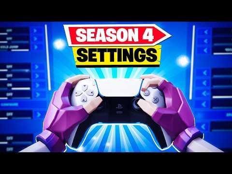 Fortnite Chapter 7 Season 4 Controller Settings Explained (Zero Build + Build Controller Settings)