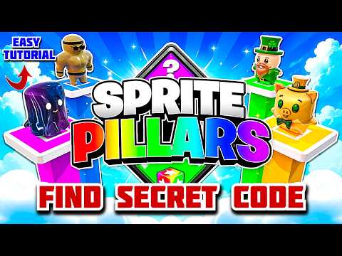 SPRITE PILLARS MAP FORTNITE CREATIVE - FIND SECRETS CODE