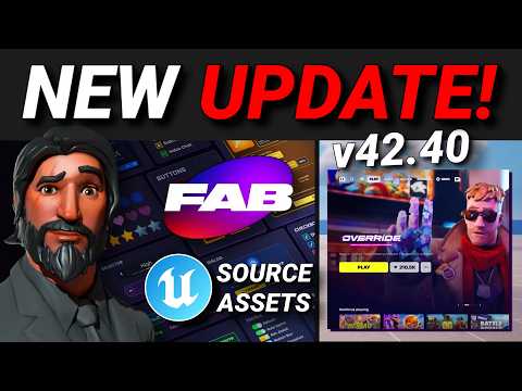 Discover Revamp OUT NOW! Fab Source Assets, NEW VerseVM & More in Fortnite Creative/UEFN! (42.40)
