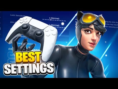 NEW Best Controller Settings & Aimbot Sensitivity In Fortnite (PS5/XBOX/PC)