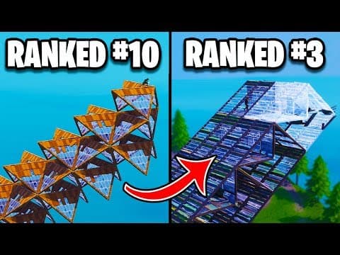 RANKING every Ramp Rush in Fortnite from EASIEST to HARDEST (shocking results)