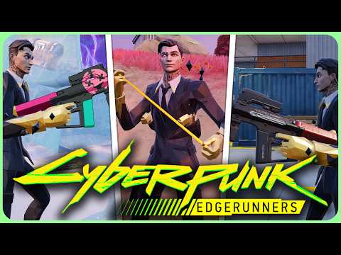 I Tried UNRELEASED Cyberpunk Edgerunners Mythics in Fortnite!