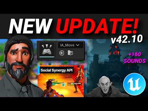 Party API, Move Inputs, Follow Creator UI Changes & More in Fortnite Creative/UEFN! (Update 42.10)