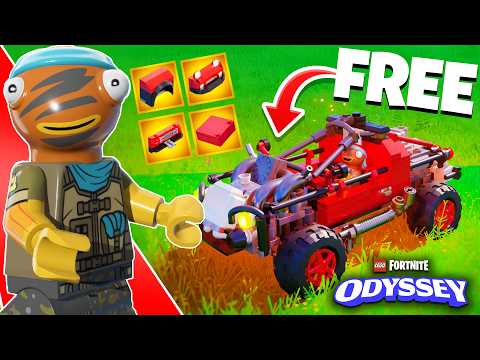 NEW DAILY CONTENT IS HERE! The Machinist Vehicle is in LEGO Fortnite Odyssey! (FREE!)