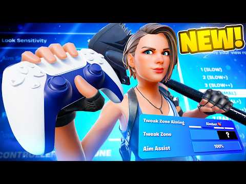 *NEW* Best Controller Settings + Sensitivity For Fortnite Chapter 7! (PS4/PS5/XBOX/PC)