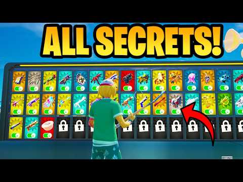 How To Get Every Secret in 1vs1 with every gun Fortnite [NEW CARTOON HAMMER PUMP SHOTGUN]