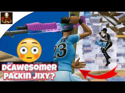 DCAWESOMER vs JIXY😳 (2v2 ZONEWARS) [FORTNITE TOKEN/WAGER]