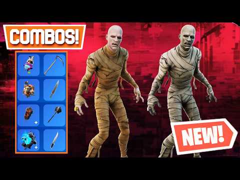 THE MUMMY *BEST* Skin Combos (UNIVERSAL MONSTERS RETURNED!) - Fortnite