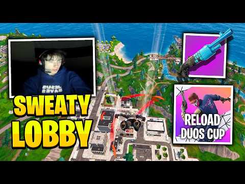 PeterBot Faces the SWEATIEST Reload Duos Cup Lobby with Veno