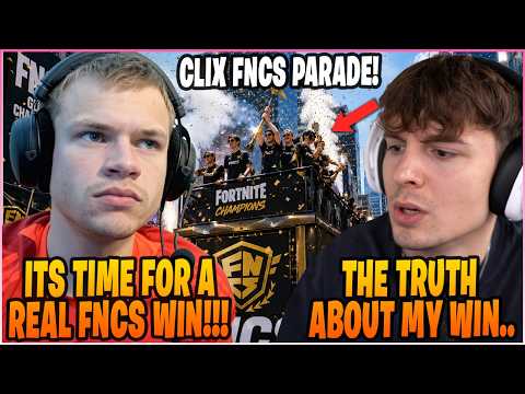 JYNXZI Crashes OUT & CONFRONTS CLIX About WINNING A REAL FNCS & SHOCKED After CLIX REVEALS THIS...