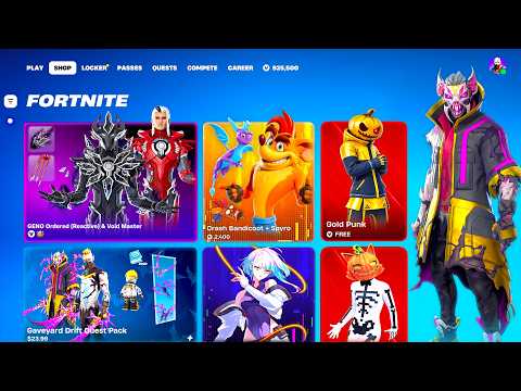 Fortnite EARLY LEAKED (Cyberpunk, FREE Fortnitemares, GENO Styles Gameplay, RARE Pack)