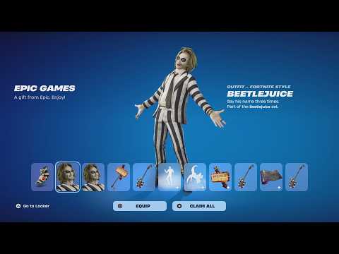 Should You Buy the Beetlejuice Bundle? (Fortnite)