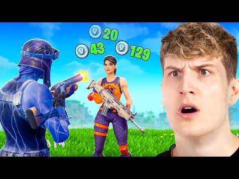 Fortnite, But Every Kill is 1,000 VBUCKS!