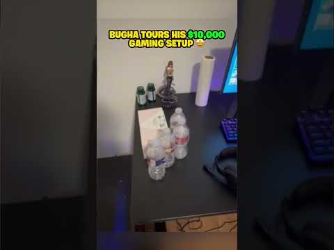 Bugha tours his $10,000 Gaming Setup 🖥️
