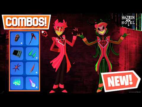 ALASTOR *BEST* Skin Combos (HAZBIN HOTEL!) - Fortnite
