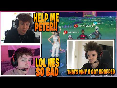 PETERBOT & CLIX EMBARRASSED CLIX EX DUO VENO In 3v3 BIG MONEY TOKENS With FAXUTY!