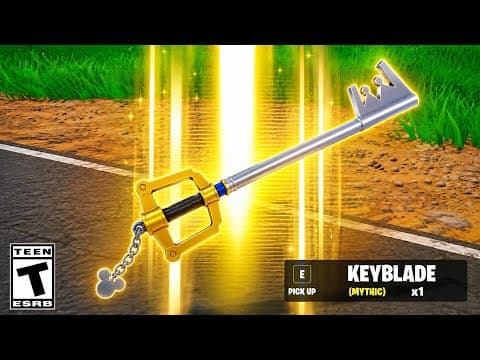 Trolling With KINGDOM HEARTS In Fortnite! (Early)