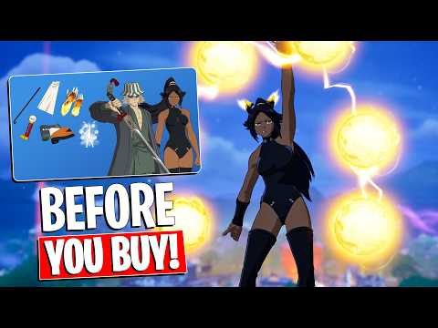 Yoruichi Shihoin & Kisuke Urahara Bundle "BLEACH" | Gameplay | Before You Buy (Fortnite)