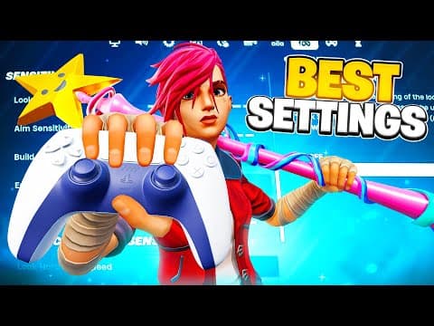 NEW Best Fortnite Chapter 7 Controller Settings! (Full Guide + Tutorial)