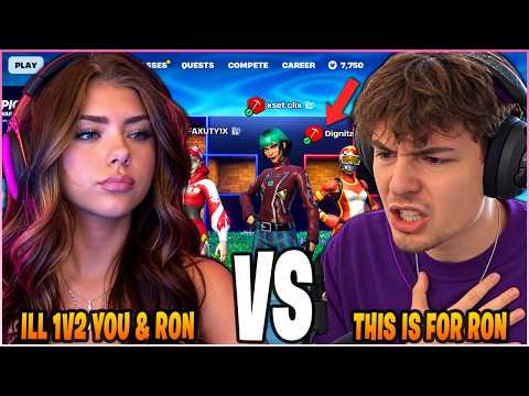 CLIX Tries To HUMBLE FRAANTIC For STABLE RONALDO In A 2v2 WAGER!