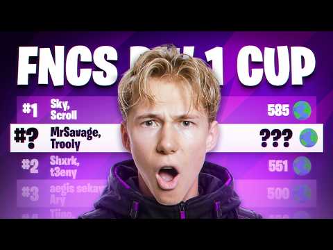 60 BOMB IN FNCS DIVISION 1 CUP!