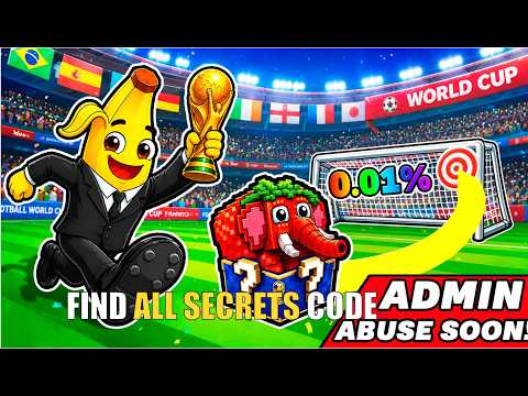 KICK THE LUCKY BLOCK BRAINROT MAP FORTNITE CREATIVE - ALL SECRETS CODES (65+ CODE) WORLD CUP EVENT