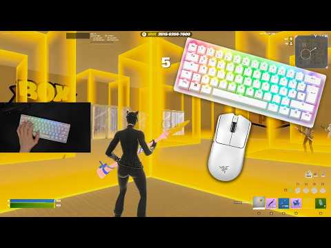 Razer Viper V4 Pro😍Keyboard & Mouse Sounds Fortnite ASMR🏆Box Fights Gameplay