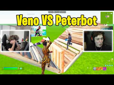 Veno VS Peterbot 1v1 Buildfights! #fortnite