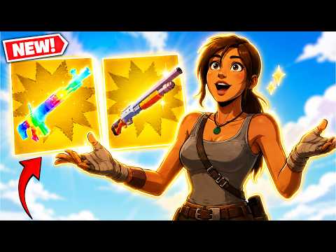 The New Weapons in 1v1 With Every Gun Leaked ?
