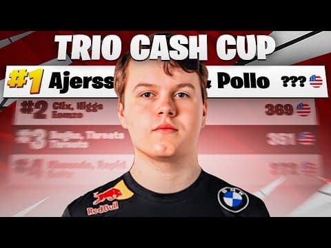 1ST PLACE TRIO CASH CUP 🏆 (130+ KILLS) | ft. Pollo & Acorn