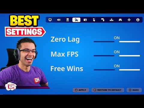 NickEh30 Official Fortnite Settings
