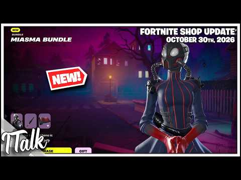 Fortnite Shop *NEW* MIASMA BUNDLE! FNAF LEAVES SOON! [October 30th, 2026] (Fortnite Chapter 7)