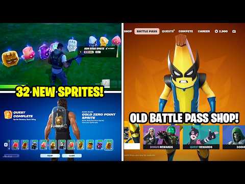*NEW* Update! (32 Sprites Added & Old Battle Passes Return!)