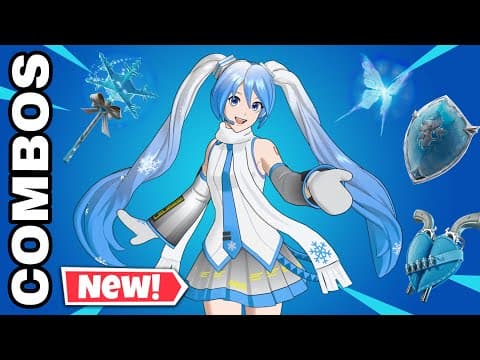 *NEW* BEST Snow Miku Skin Combos !
