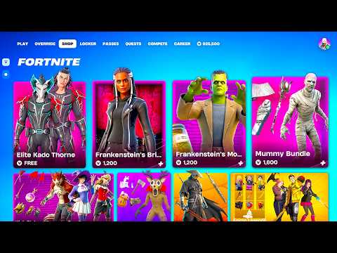 Universal Monsters and More Returning Skins Fortnite!