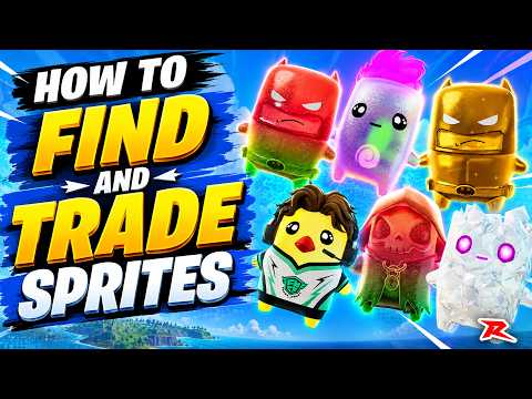 How To Find, Farm & Trade NEW Sprites FAST in Fortnite NOW!