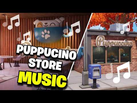 Fortnite | PUPPUCINO COFFEE STORE MUSIC (Frosted Flats) - Ch7 S3