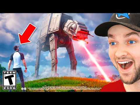 *NEW* Fortnite x STAR WARS Update is AMAZING!