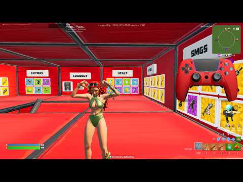 *NEW* CHLOROPHYLL IVY SKIN Fortnite 3v3v3v3 Go Goated🐐Zone Wars Gameplay🎮