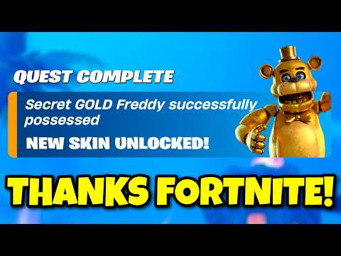 FNAF Part 2 Official Reveal..!! Accidentally Leaked by Fortnite!!