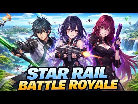 Star Rail Battle Royale in Fortnite! 😱 (Happy Island UEFN) 