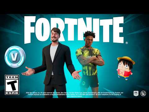 Fortnite's *NEW* Updates! (MR BEAST HOST & ISHOWSPEED WAVE 2)