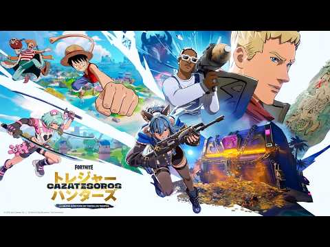 TRAILER OFICIAL FORTNITE : Cazatesoros | ONE PIECE | KASANE TETO & HATSUNE MIKU