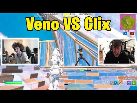Veno VS Clix 1v1 Realistics! #fortnite