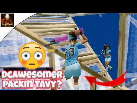 DCAWESOMER vs TAVY😳 (1v1 ZONEWARS) [FORTNITE TOKEN/WAGER]
