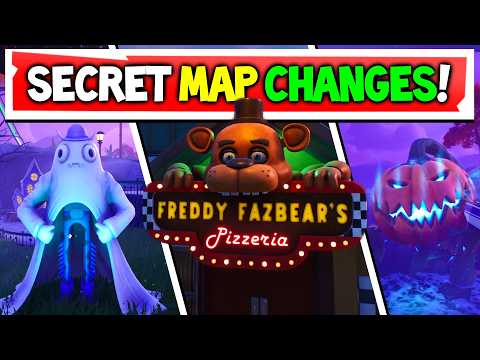 Fortnitemares Secret Map Changes - v42.30