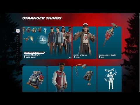 TIENDA HOY -  LOTE " Stranger Things " - LOTE " Vecna " -  LOTE " The Party "   -  14/07/26